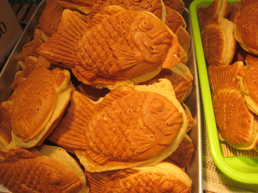 Taiyaki from a department store food hall in Kyoto